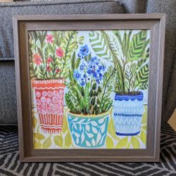 Plant Flower Wall Art Decor