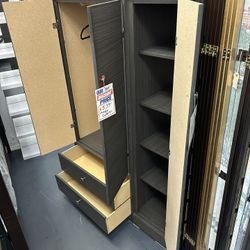 2 Piece Armoire Wardrobe Available In Different Colors 