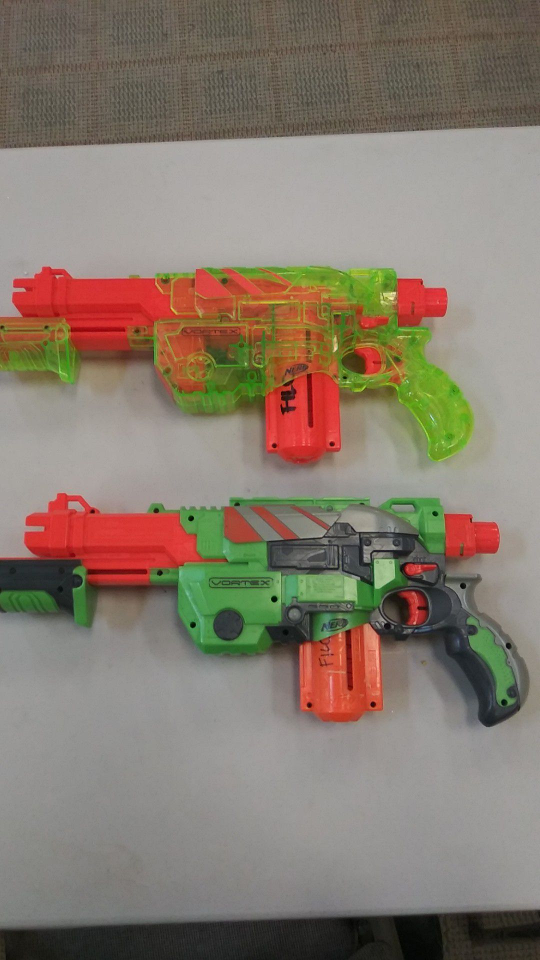 2 Vortex Nerf Guns