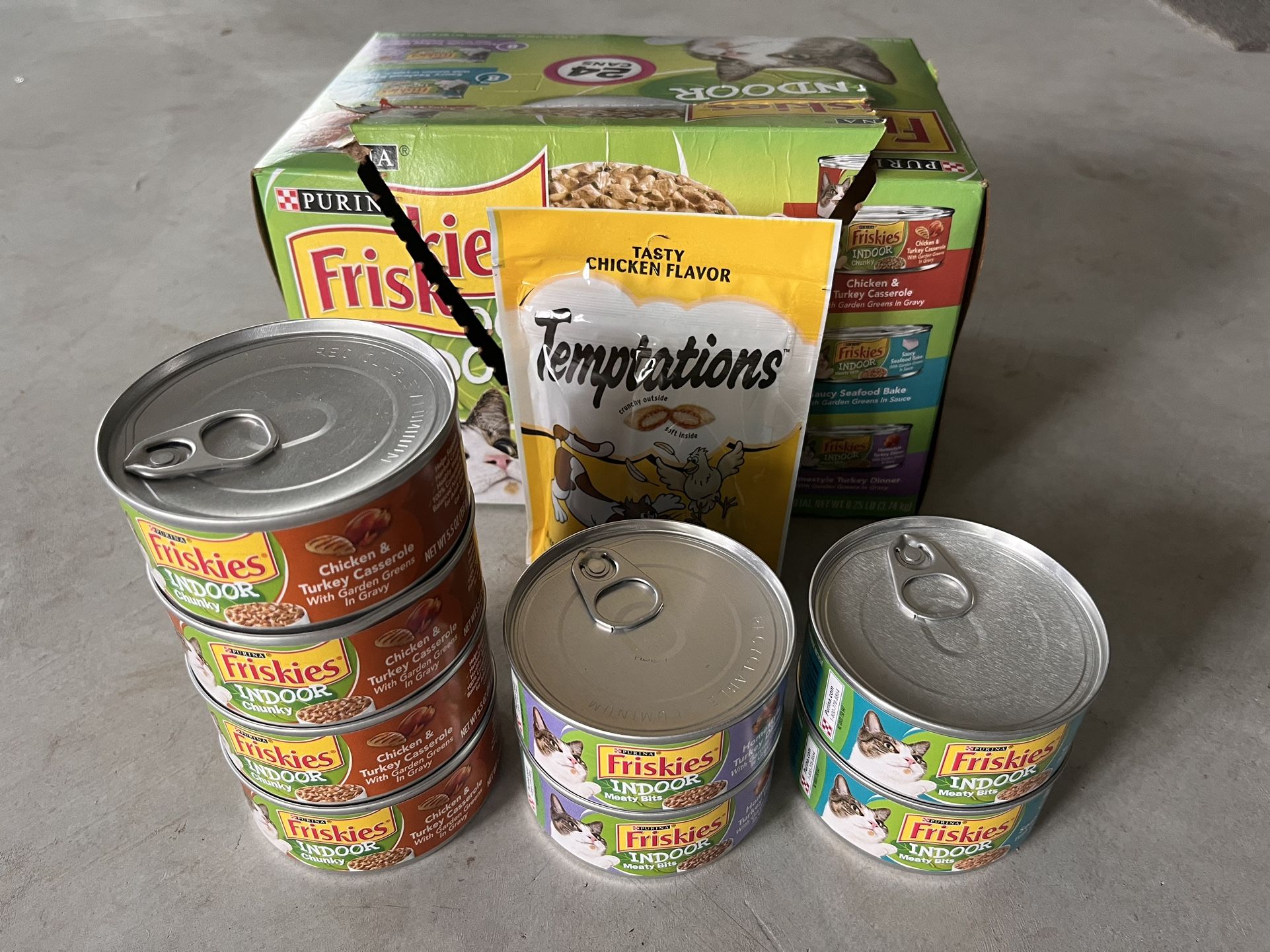 Kitty Food & Treats- Unopened