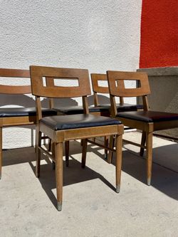 Vintage Mid Century Modern Dining Chairs – Set of 5