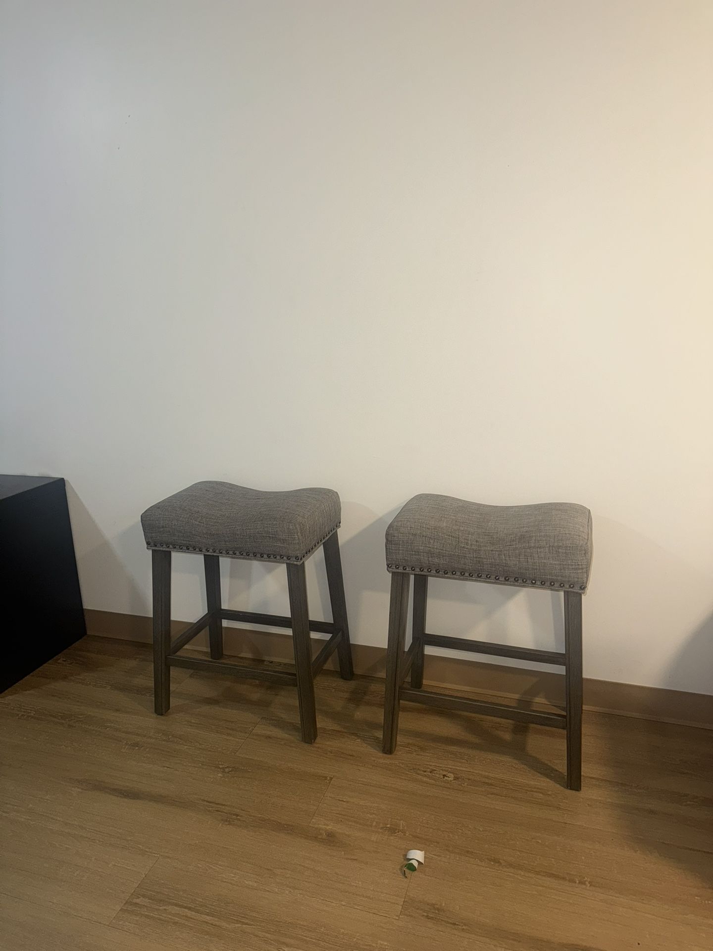 Grey bar stools