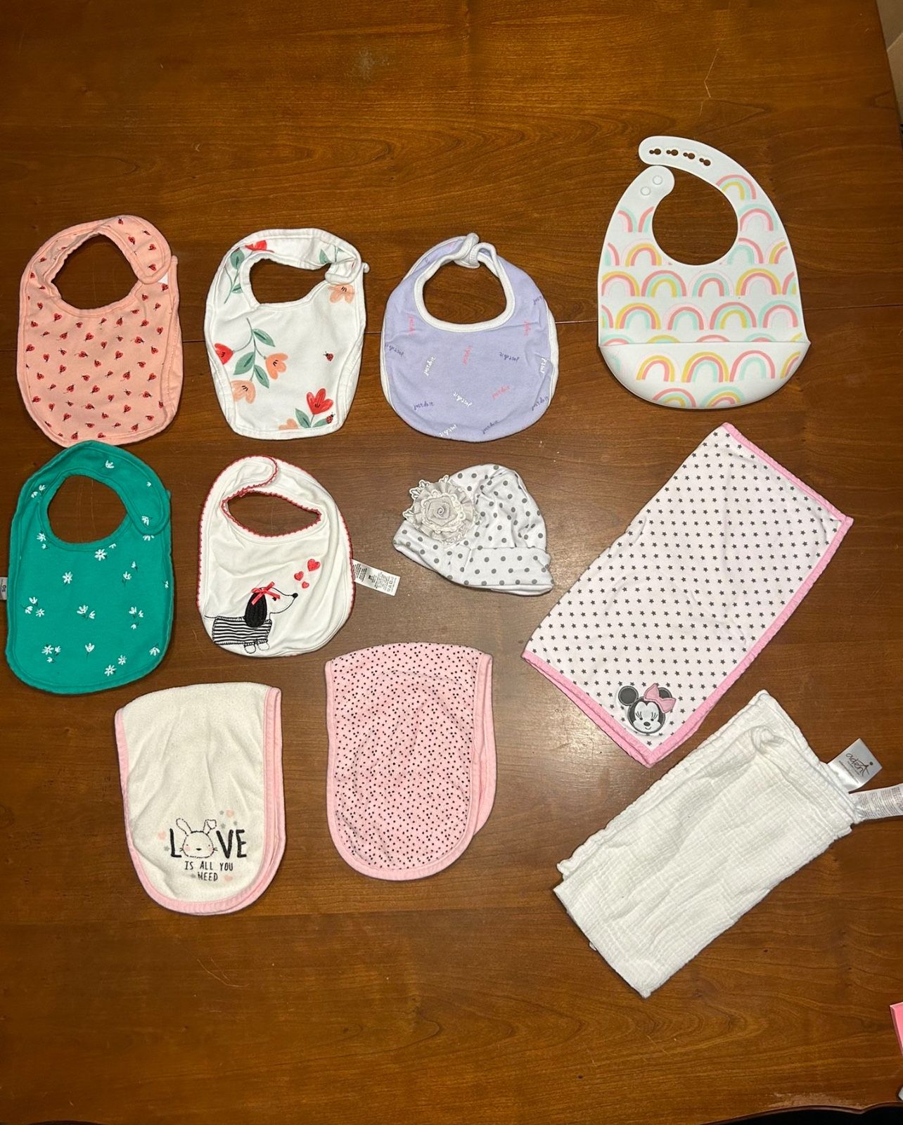 Baby Bibs and Burp Cloths