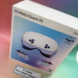 Meta Quest 3s Brand New Gaming Console - Only $1 Today Pay The Rest Later! 
