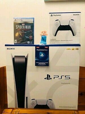 PS5 Sony PlayStation 5 Console Disc Bundle