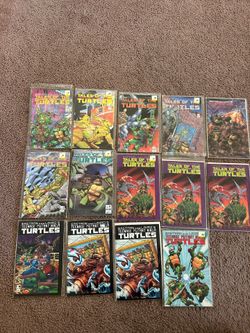 Vintage comic books TMNT
