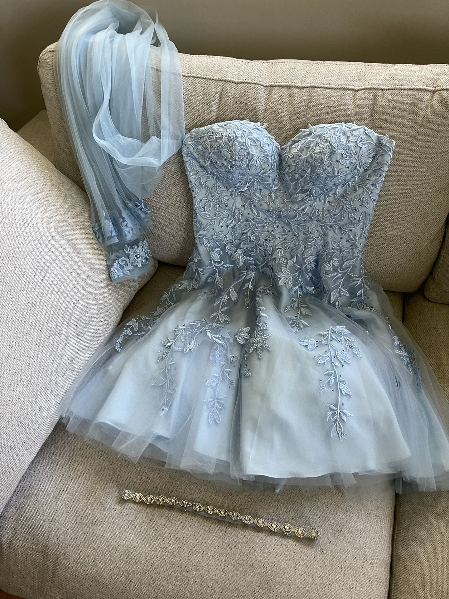 QuinceaƱera Surprise Dance Dress