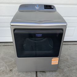 NEW OPEN BOX MAYTAG 7.4 cu ft SMART ELECTRIC DRYER MED6205RR