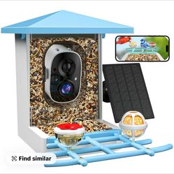 Smart Bird Feeder with Camera Series - AI-Powered, Solar, 2K/2.5K HD, Auto-Bird ID, Motion Alerts, Perfect Gift for Bird Lovers