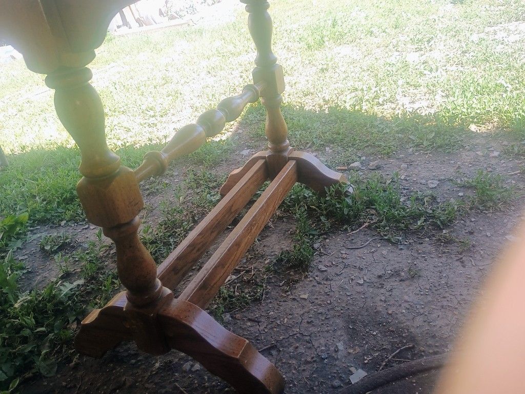 Oak Folding Table