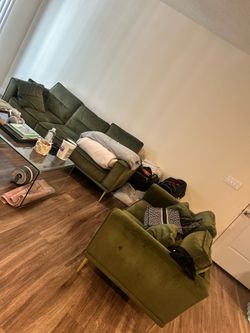 Sofá and loveseat