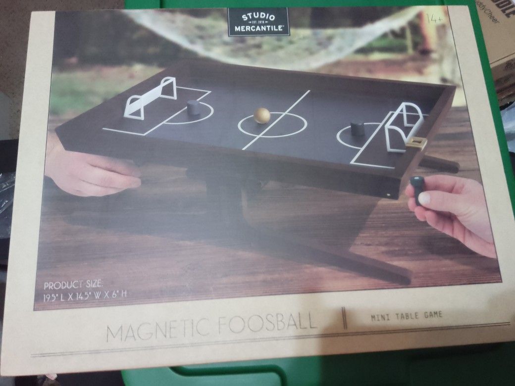 Studio Mercantile Magnetic Foosball Mini Table Game