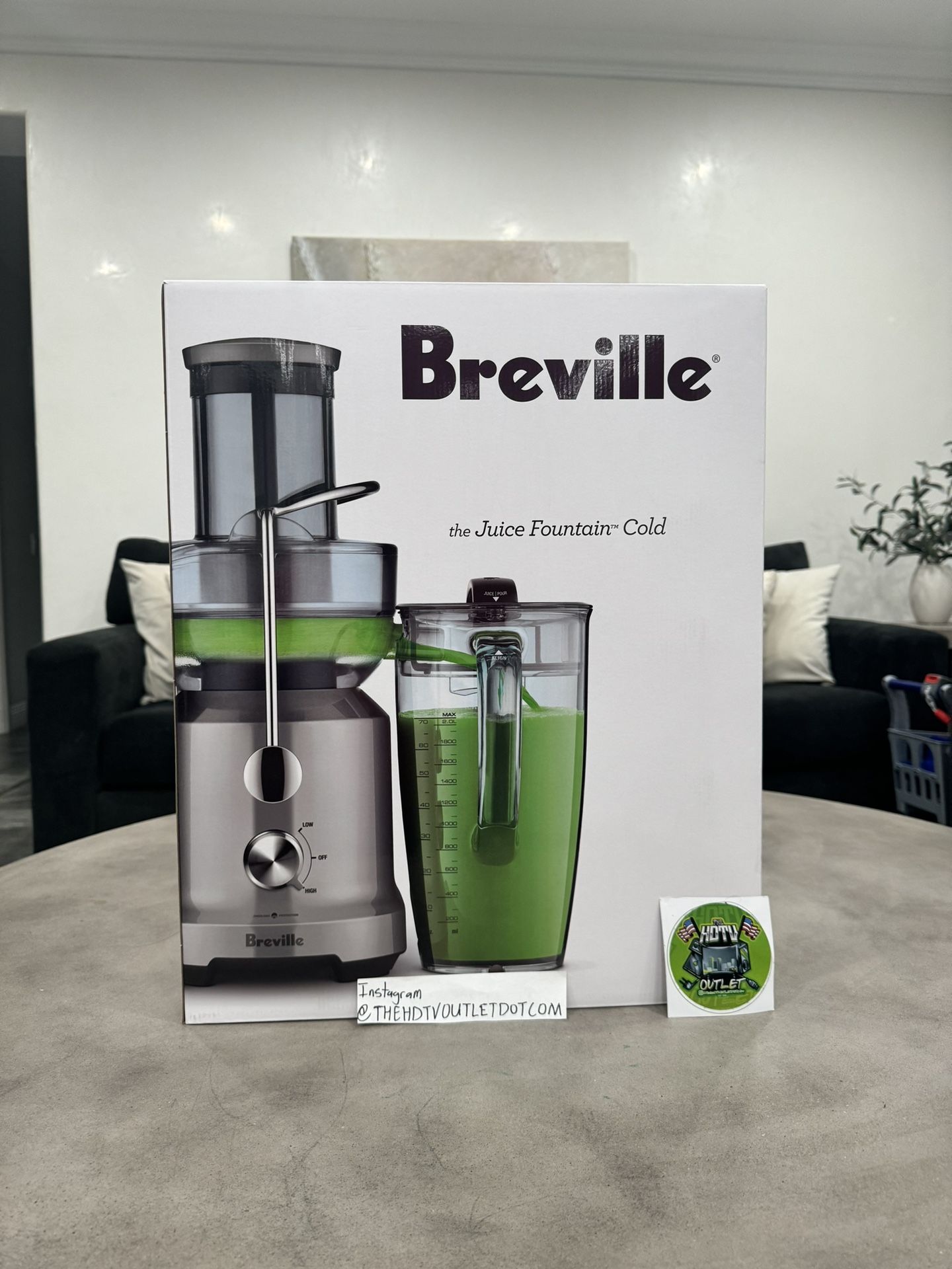 Breville Juice Fountain Cold Electric Juicer 