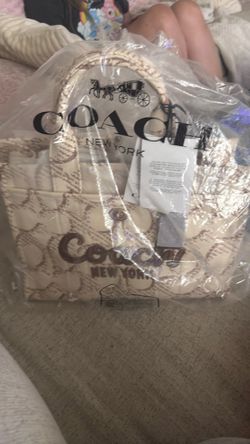 Cargo Tote Bag With Signature Canvas