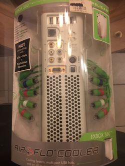 Xbox 360 cooler with plugs new
