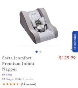 Reflux solution Serta Icomfort premium infant Napper for Sale in