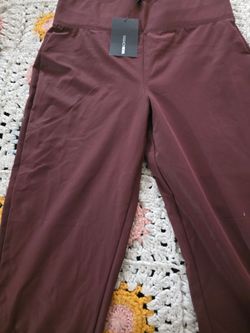 Faux leather leggings