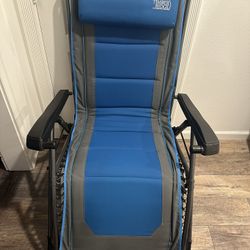Timber Ridge Zero Gravity Chair Oversized Recliner Folding Patio Lounge Chair 350lbs Capacity Adjustable Lawn Chair with Headrest for Outdoor, Camping