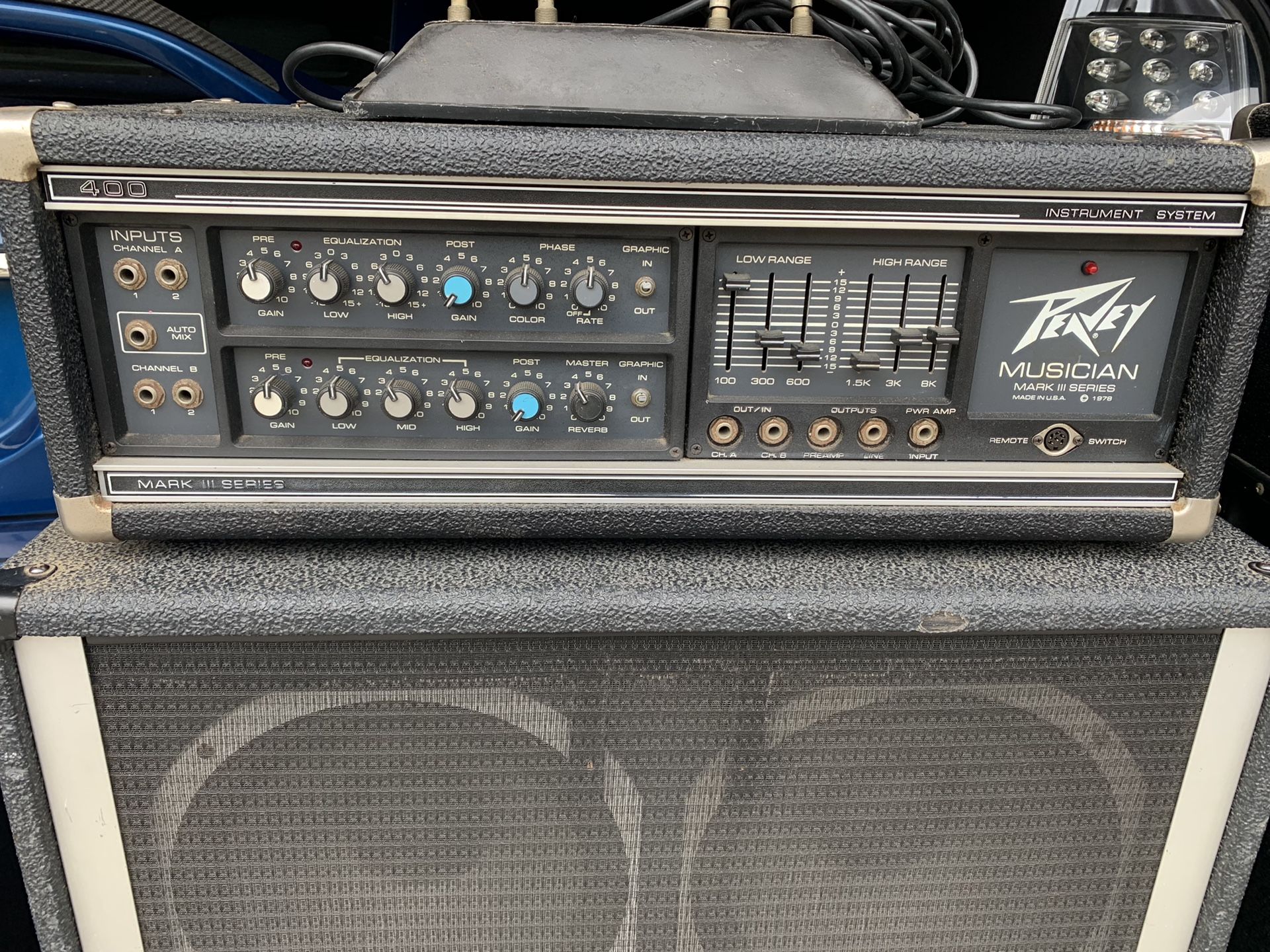 Peavey Musician 400 Mark III Amp and 4x12 Cab for Sale in Los Angeles