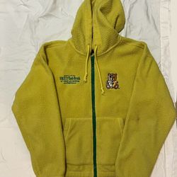 Yellow Fleece Zip Teddy Fresh