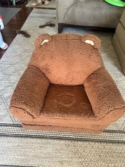 Kids Bear Plush Mini Sofa Chair