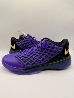 Nike Kobe 3 Low Protro FC Barcelona Purple Basketball IO6257-001 Men's Size 10.5