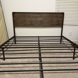 Queen Size Bed Frame w/ Headboard