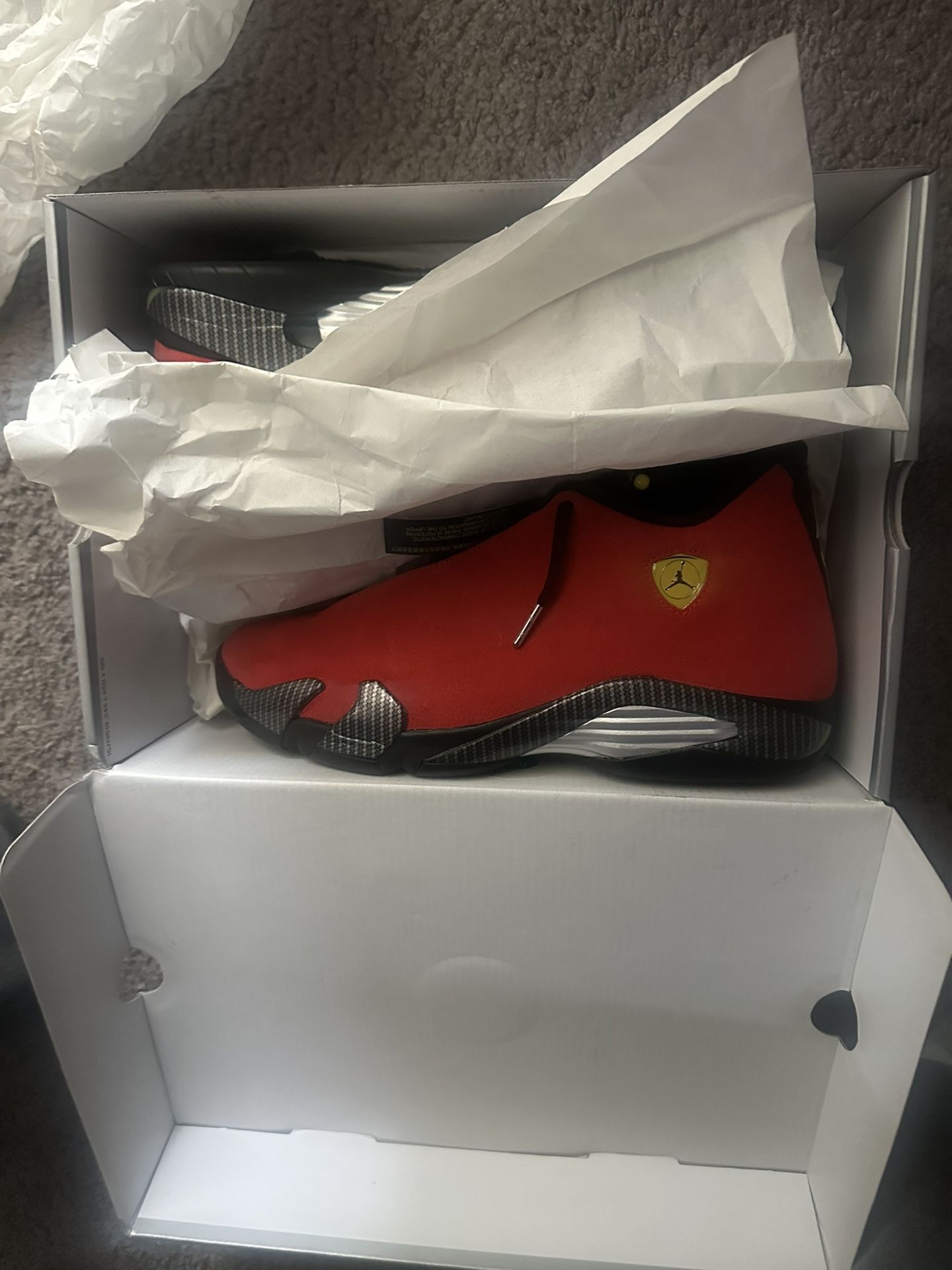 11.5 Jordan 14 Ferrari