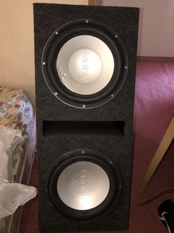 Infinity (2)12 inch Kappa Perfect Subwoofer In ported box.