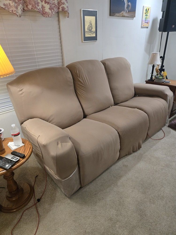 LA Z BOY Power Recliner Sofa