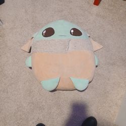 Big Bady Yoda Pillow 