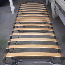 Durable Wood Slat Single Size  Cot
