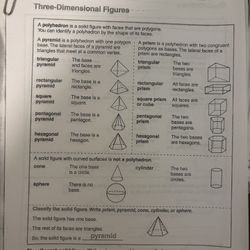 3D And Quadrilaterals Math Resources 
