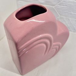 Pink Heart Vase 