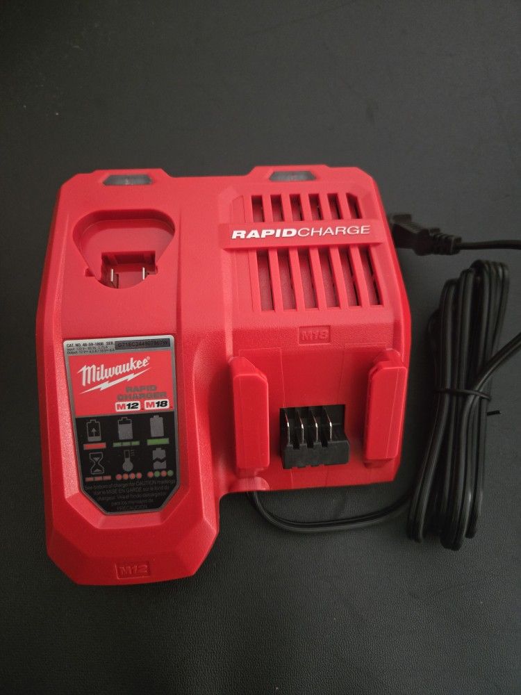 Milwaukee M12 & M18 Rapid Battery Charger