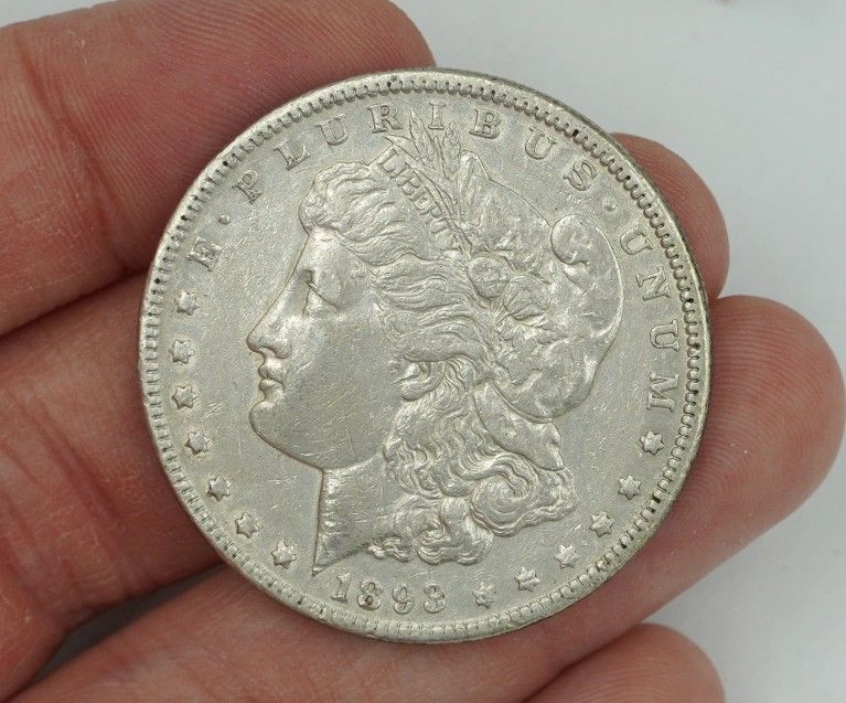 1893 Morgan Silver Dollar XF Condition
