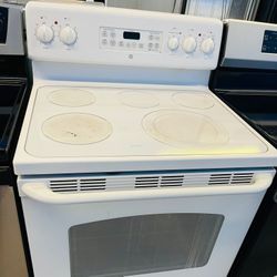 White Ge stove