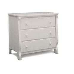 White Wood Children's Dresser 