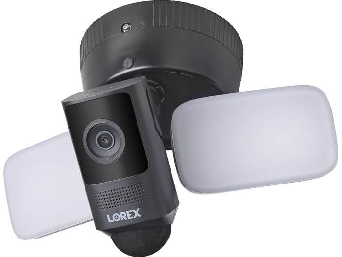 Lorex 2k Wired Floodlight Camera Model W45 2 AS-Z   $100