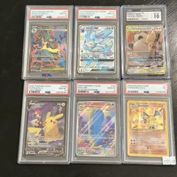 Pokemon Graded Cards CGC And PSA