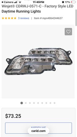 Winjet® CDRWJ-0571-C - Factory Style LED Daytime Running Lights Needs Work