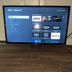 onn 32” Class HD (720P) LED Roku Smart Television (100012589)