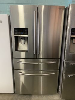 Stainless Steel Samsung 4-Door Refrigerator