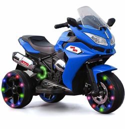 Kids electric 3 wheel motorcycle