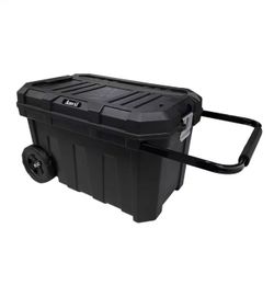 Anvil 24 in. Black Plastic Rolling Tool Box