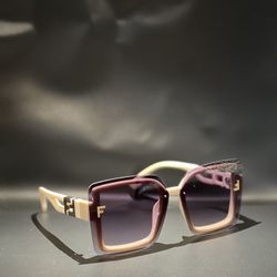 Designer Sunglasses (Beigh)