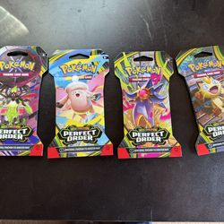 Pokemon perfect order boosters