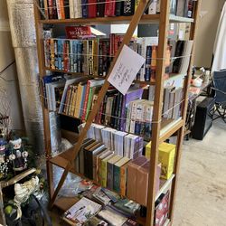 Bookcase and Books