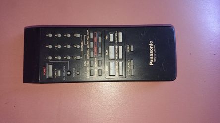 Panasonic Remote control VCR television Japan
