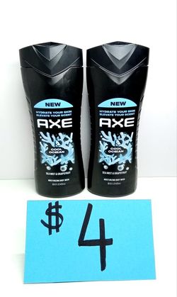 Axe Cool Ocean Body Washes